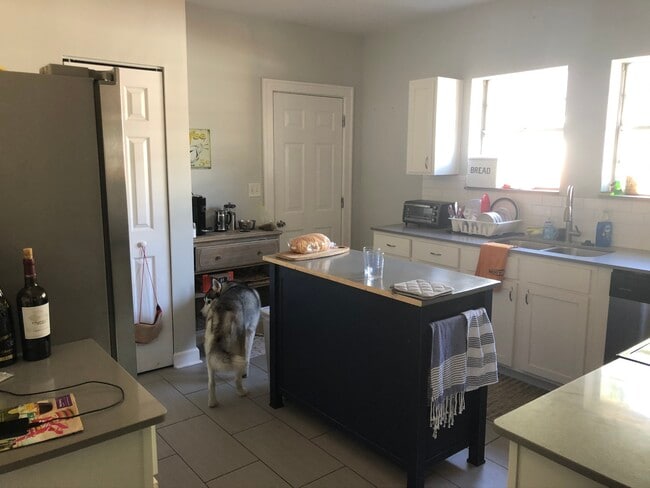 New updated Kitchen with backyard access. - 2974 Myra St