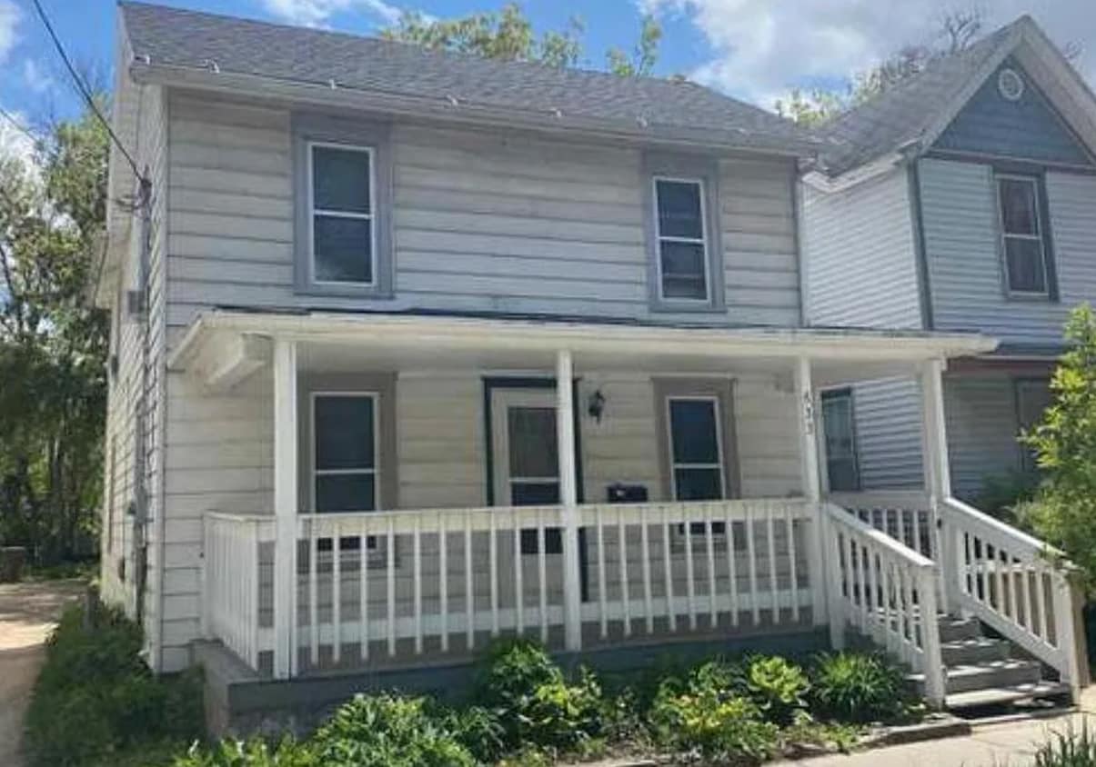Front of House with Porch - 633 E Johnson St