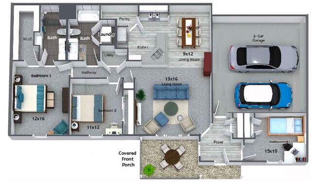 Interior Photo - QUAIL CREEK