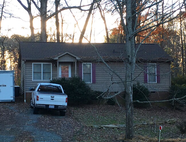 Early morning view in winter. - 2506 Wade Hampton Rd.
