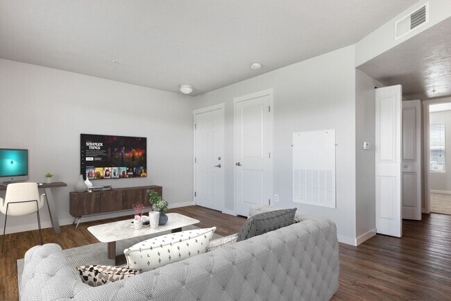 Sala de estar - Faith Landing Apartments