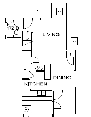 3BR/1BA - Squaw Valley Apartments