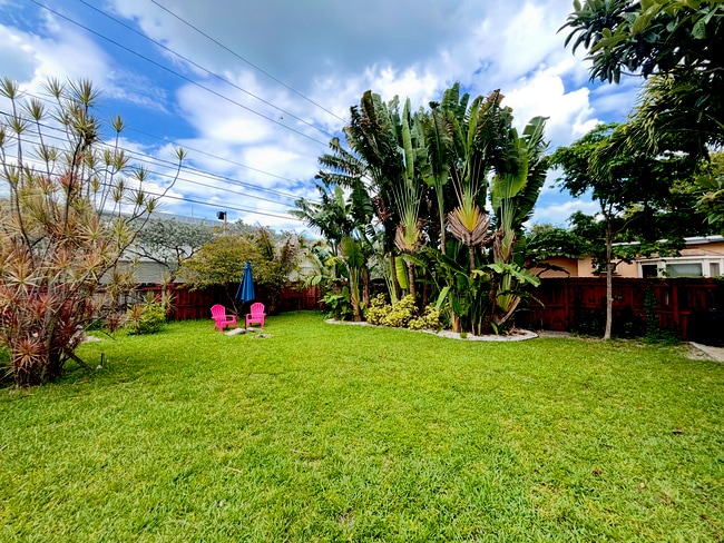 shared yard - 1631 Liberty St