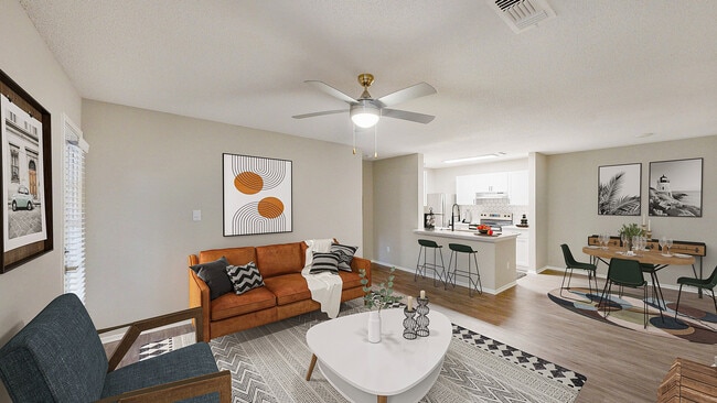 Open Floor Plan - The 1800 at Barrett Lakes Apartments