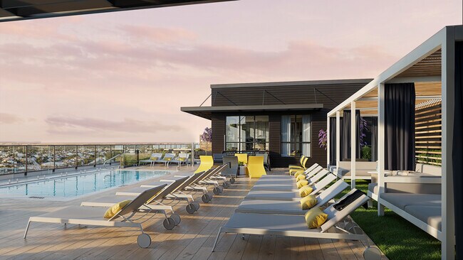 Terraza de la piscina - The Standard at West Lafayette