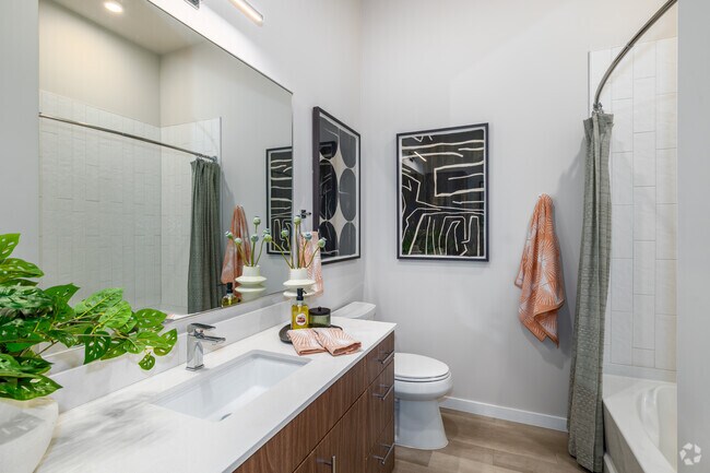 A2 1HAB, 1BA - 728 ft² - Baño - Ten50