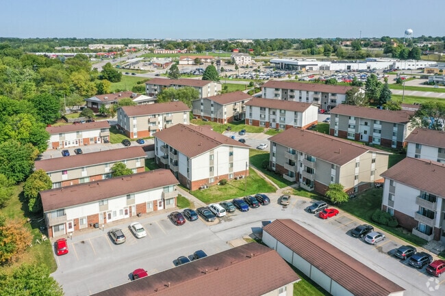 Foto aérea - Kimberly Club Apartments