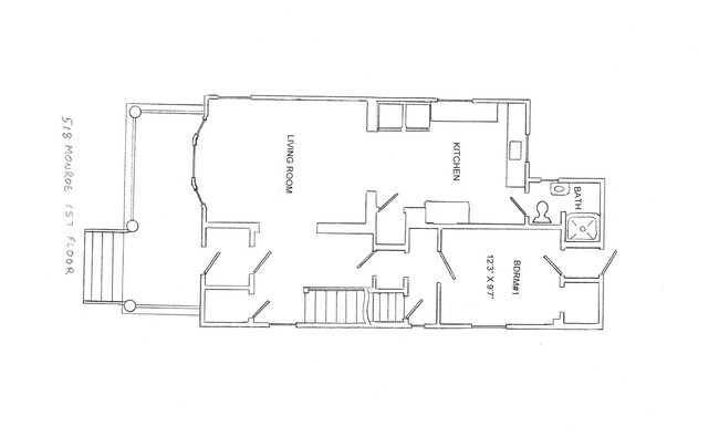 Foto del edificio - 518 Monroe St