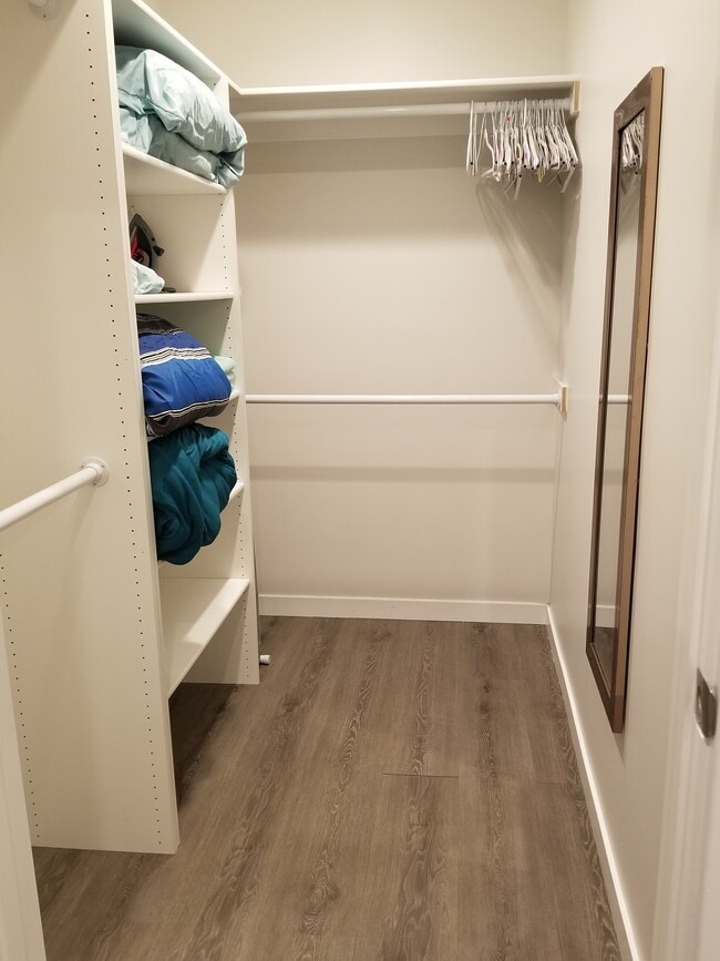 Walk-in closet. - 4449 S Slauson Ave