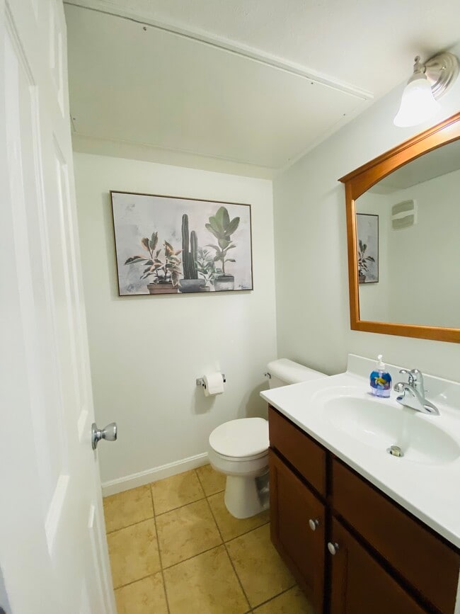 1st floor half bath - 4860 Westport Rd