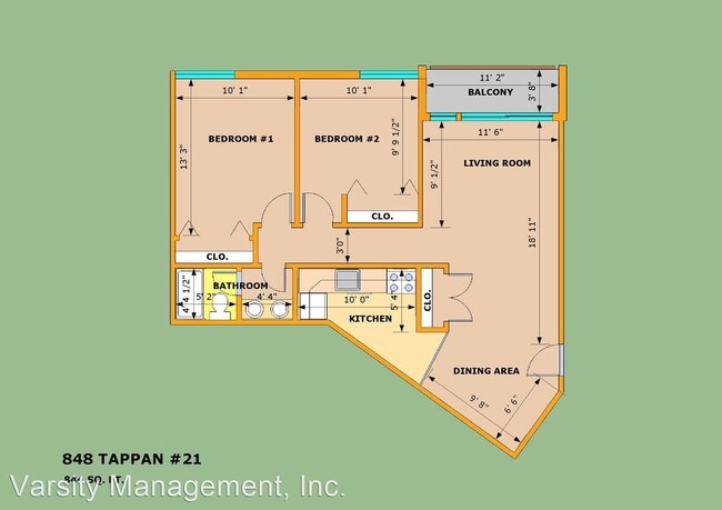 Building Photo - 2 br, 1 bath Apartment - 848 Tappan 848 TA...