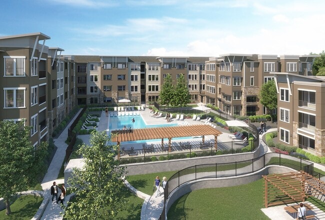 Resort-Style Pool & Courtyard - The Reserve at Alamo Ranch