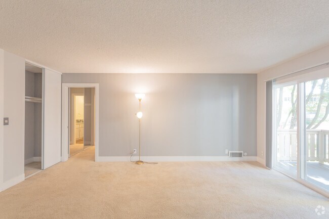 1HAB 1BA Sala de estar - Aviana Apartments