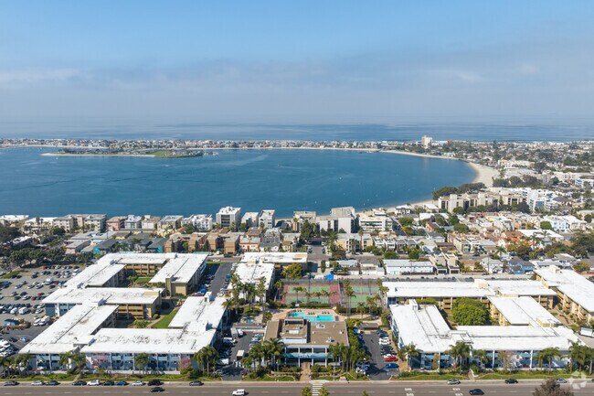 Aerial - Bay Apartments