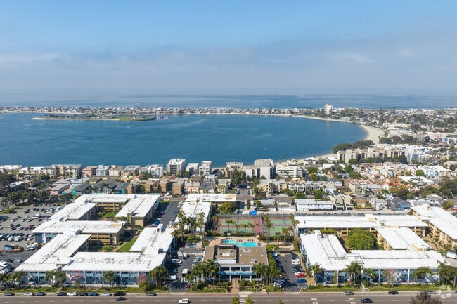 Aerial - Bay Apartments