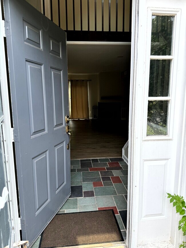 Newly painted main door - 63 Devonshire Dr