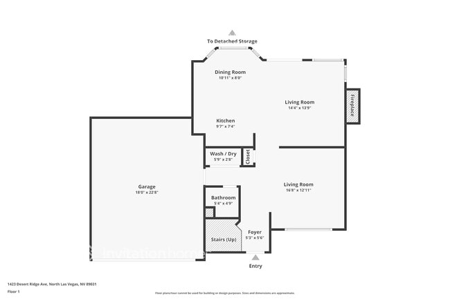 Foto del edificio - 1423 Desert Ridge Ave