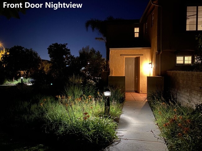 Front Entry Evening View - 31750 Paseo de Castaic