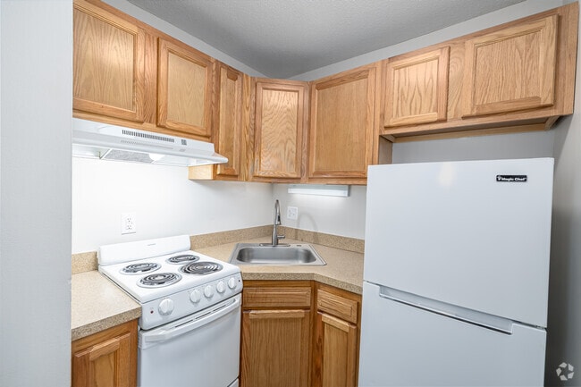 Estudio - 468 pies cuadrados - Cocina - Montcalm Heights Apartments