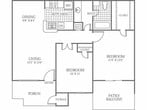 2 bedroom 1 bathroom
