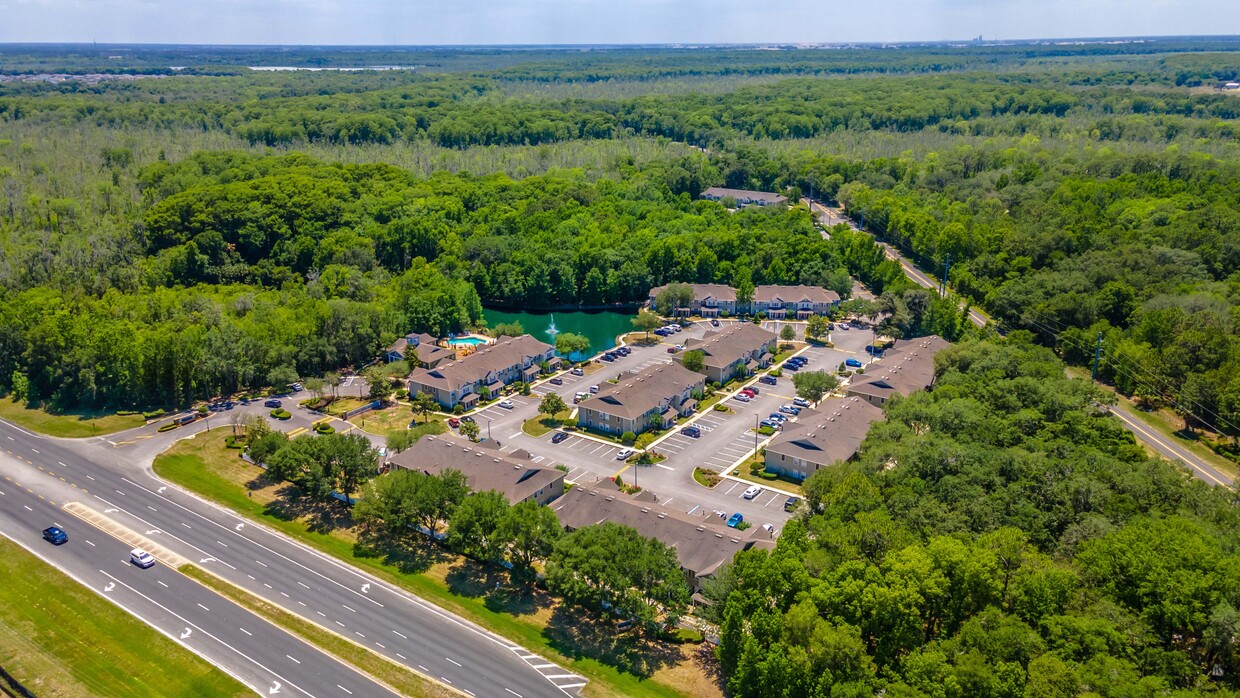 Aerial View - Lakeside Retreat at 27