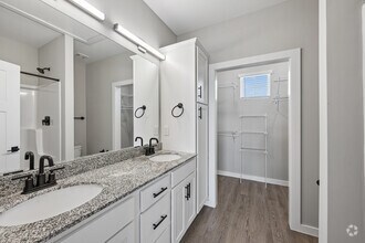 Haven  3BR, 3BA - 1,432SF - Primary Bathroom - Sanctuary at Indian Creek | Homes for Rent