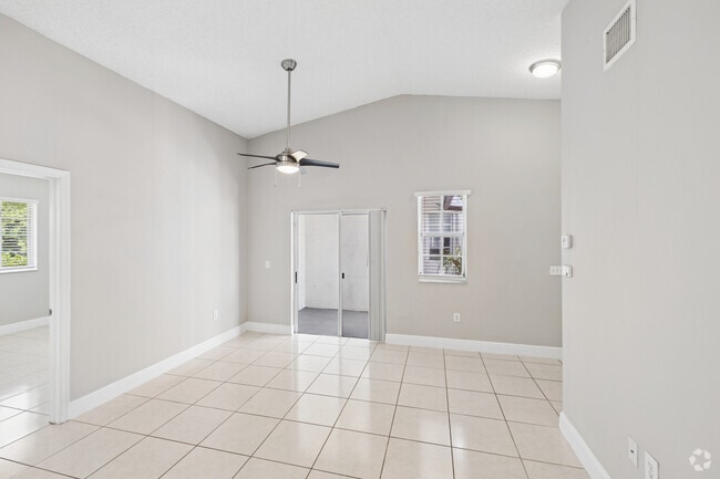 2BR, 2BA - 1180SF - Living Room - The Emerson