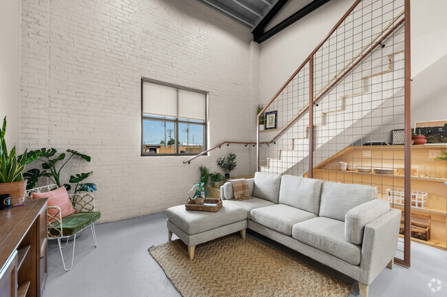 2BR, 2.5BA - 1,000SF Model - Walnut Lofts