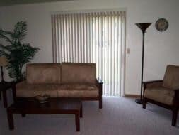 Living Area to Rear Porch - 612 E Campus Dr