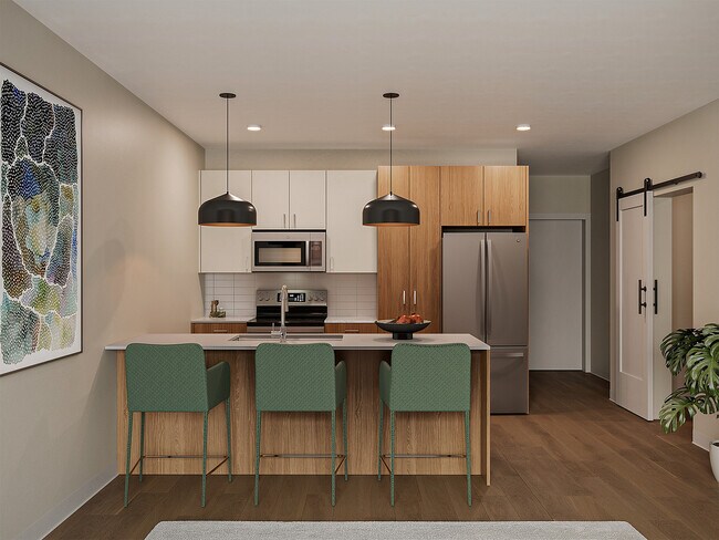 Polaris 1 habitación + estudio - Cocina - NOVA