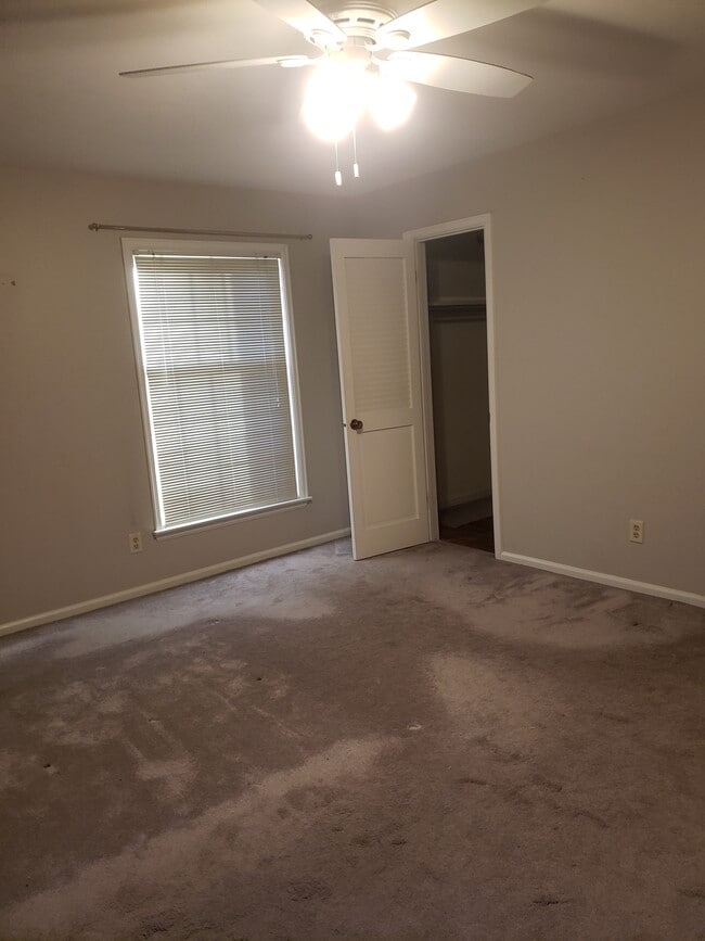 Master BR - walk in closet - old floor - 1319 W Daytona Dr