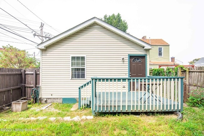 Back of house - 1415 S Shelby St