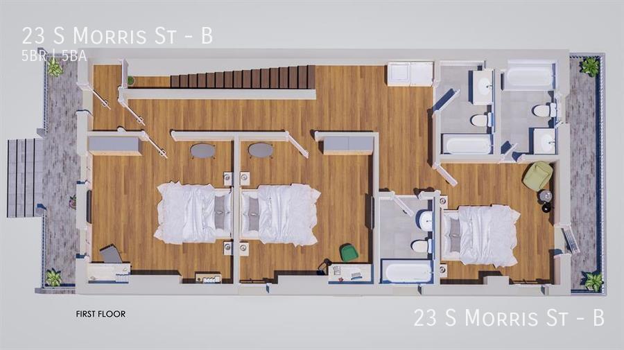 Newly Renovated 5 Bedroom Right Next to VCU! Room for Rent in Richmond, VA