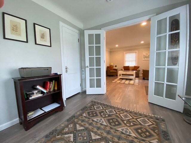 Office looking into living room - 7826 Mayfair St