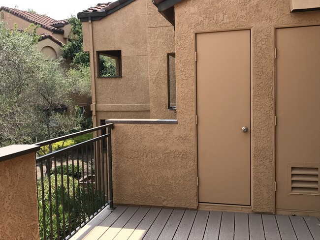 Storage closet on balcony - 470 Bollinger Canyon Ln