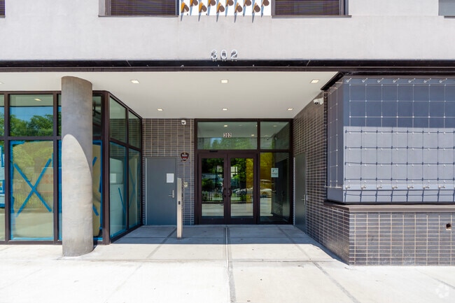 Building Entrance - East Village Homes