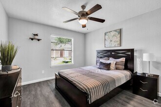 1BR, 1BA - 676SF - Bedroom - Preserve at Westchase