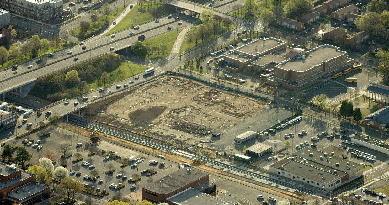 Aerial Photo - Tenth Street Apartments and Deck