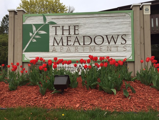 Office sign - The Meadows Apartments