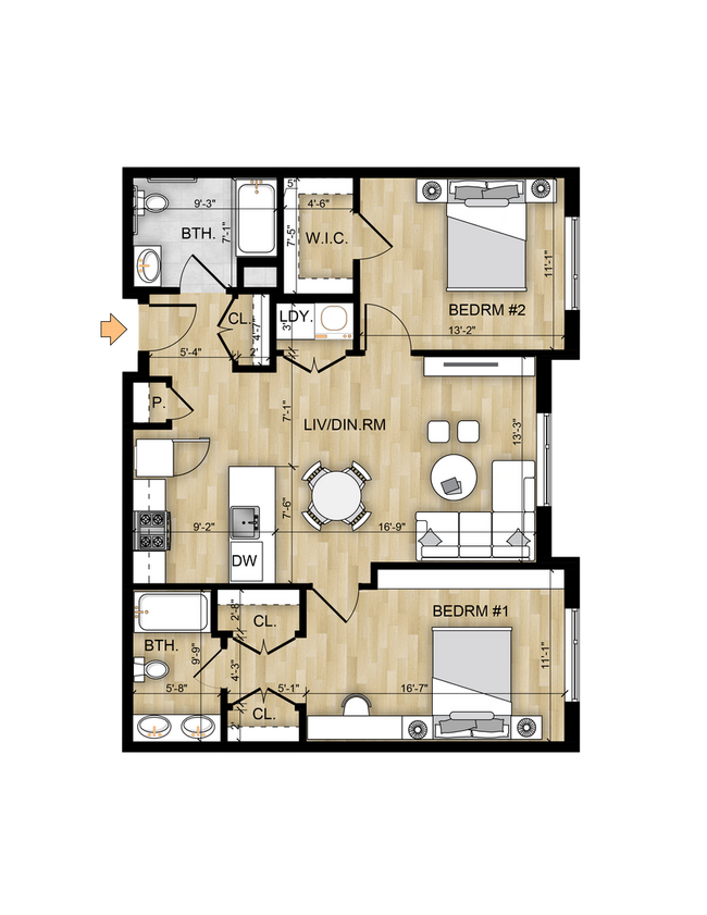 Interior Photo - 305 Lakeview Apartments