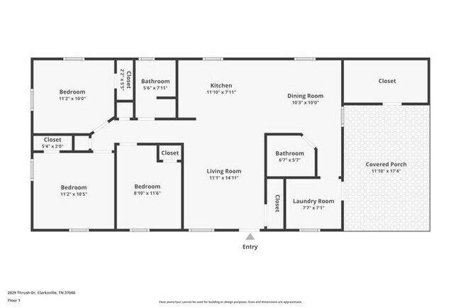 Foto del edificio - Single-Level 3 Bedroom Home in Clarksville, TN