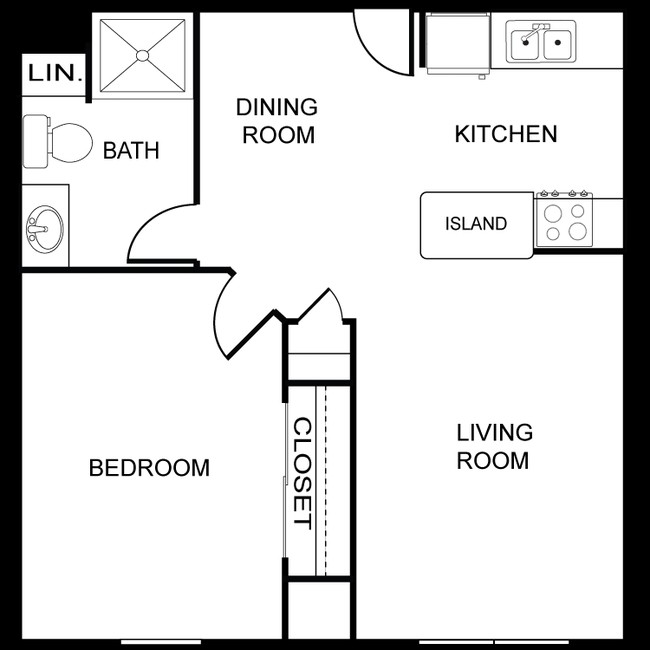 1HAB/1BA - Twin Towers Place