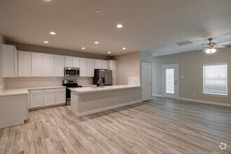 B4 Living Room and Kitchen - Cottage Living