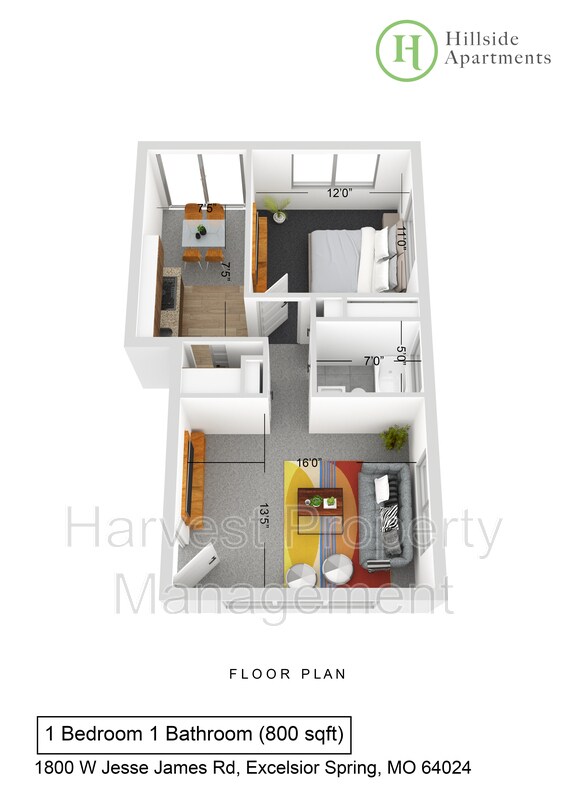 1800 W Jesse James Rd Unit Apt 23, Excelsior Estates, MO 64024 Condo