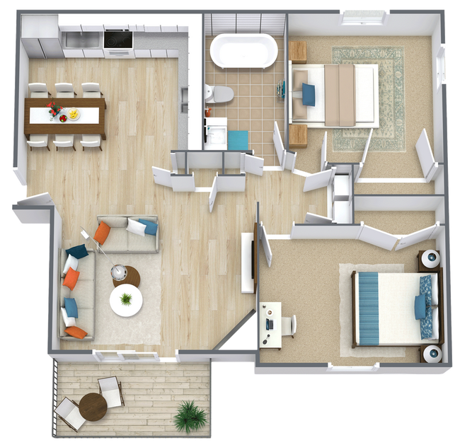 Foto del interior - Prairie Bend Apartments