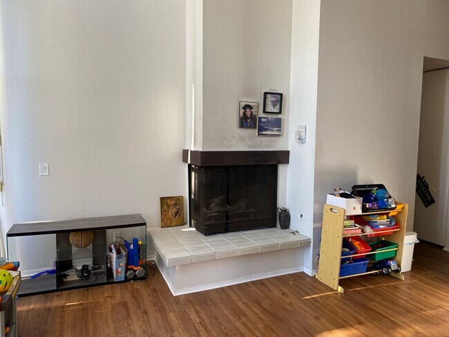 Fireplace living room - 8328 Marina Pacifica Dr N