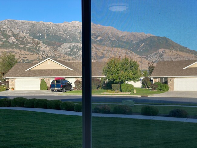 View from Bedrooms. Motorized shade in Master Bedroom - 502 S 1040 E