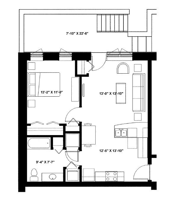 The Ideal Apartments Madison Wi Floorplan The Ideal