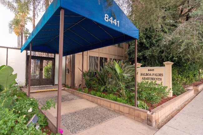 Main Entrance - Balboa Palms Apartments