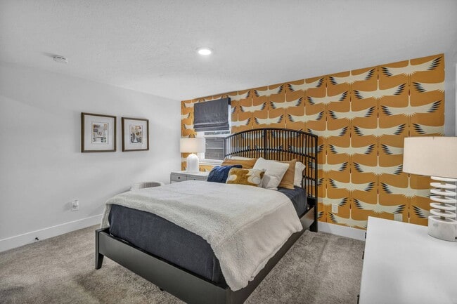 Bedroom Master Bedroom - Dublin Park Rental Townhomes